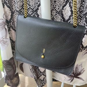 Black leather Madewell The Chain Crossbody